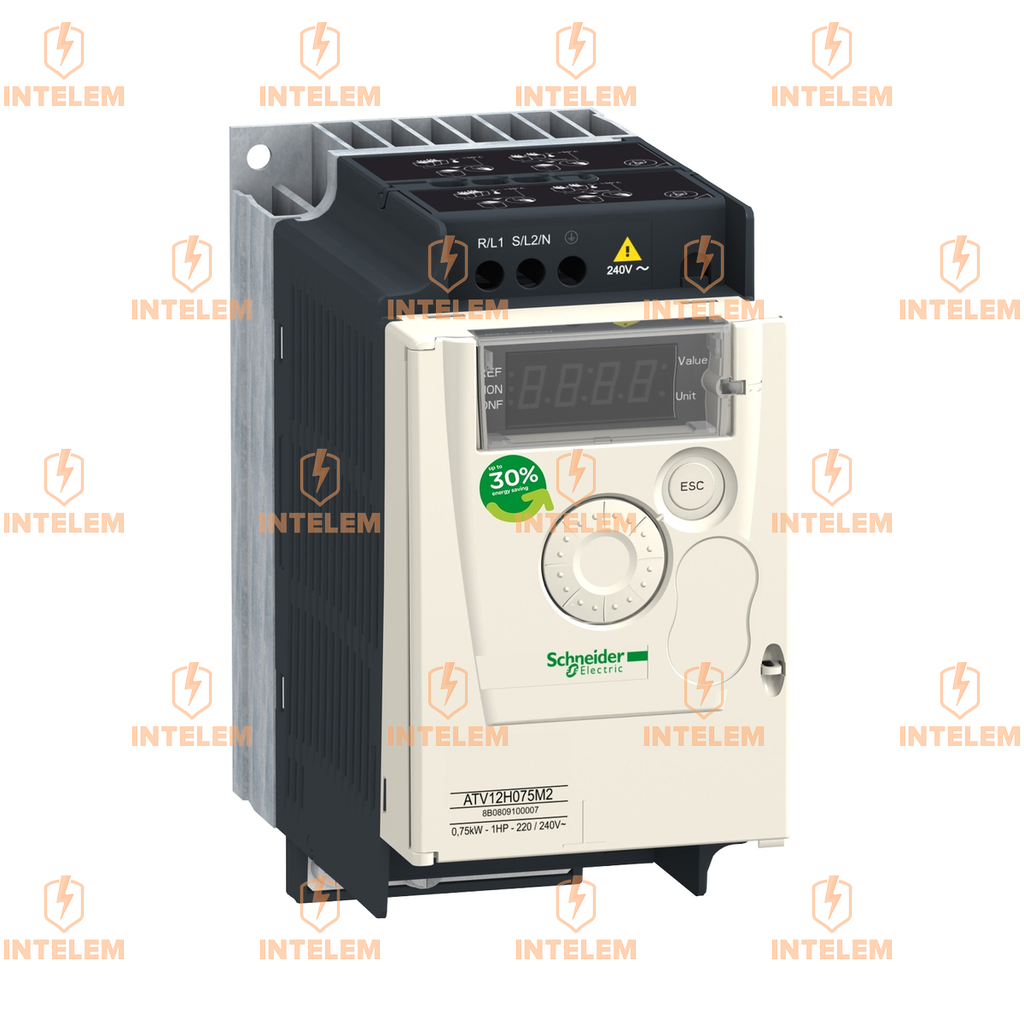 VARIADOR DE FRECUENCIA 0.75KW(1HP)/200-240 VAC MONOFASICO MODBUS RS485 --SIGELEC
