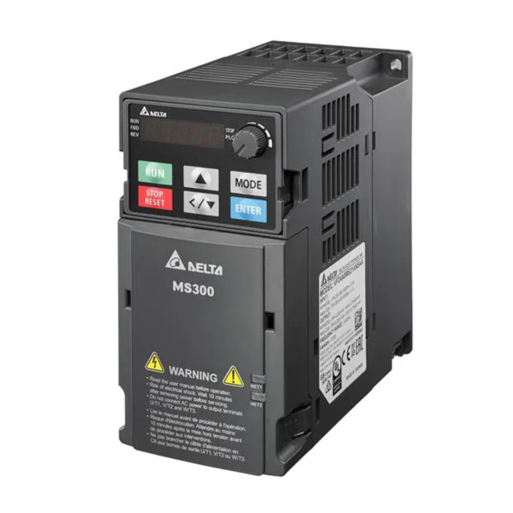 VARIADOR DE VELOCIDAD MS300 DE 5.5KW-7.5HP, 13A, 380-480VAC TRIFASICO DELTA