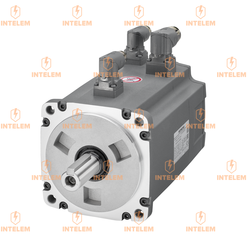 SERVOMOTOR SIMOTICS S-1FL6-1FL6, 400 VAC, 7 KW, 2000RPM, 33,4NM, ENC. INC. 2500PPR,C/FRENO, IP65, SINAMICS V70 y V90 --SIEMENS