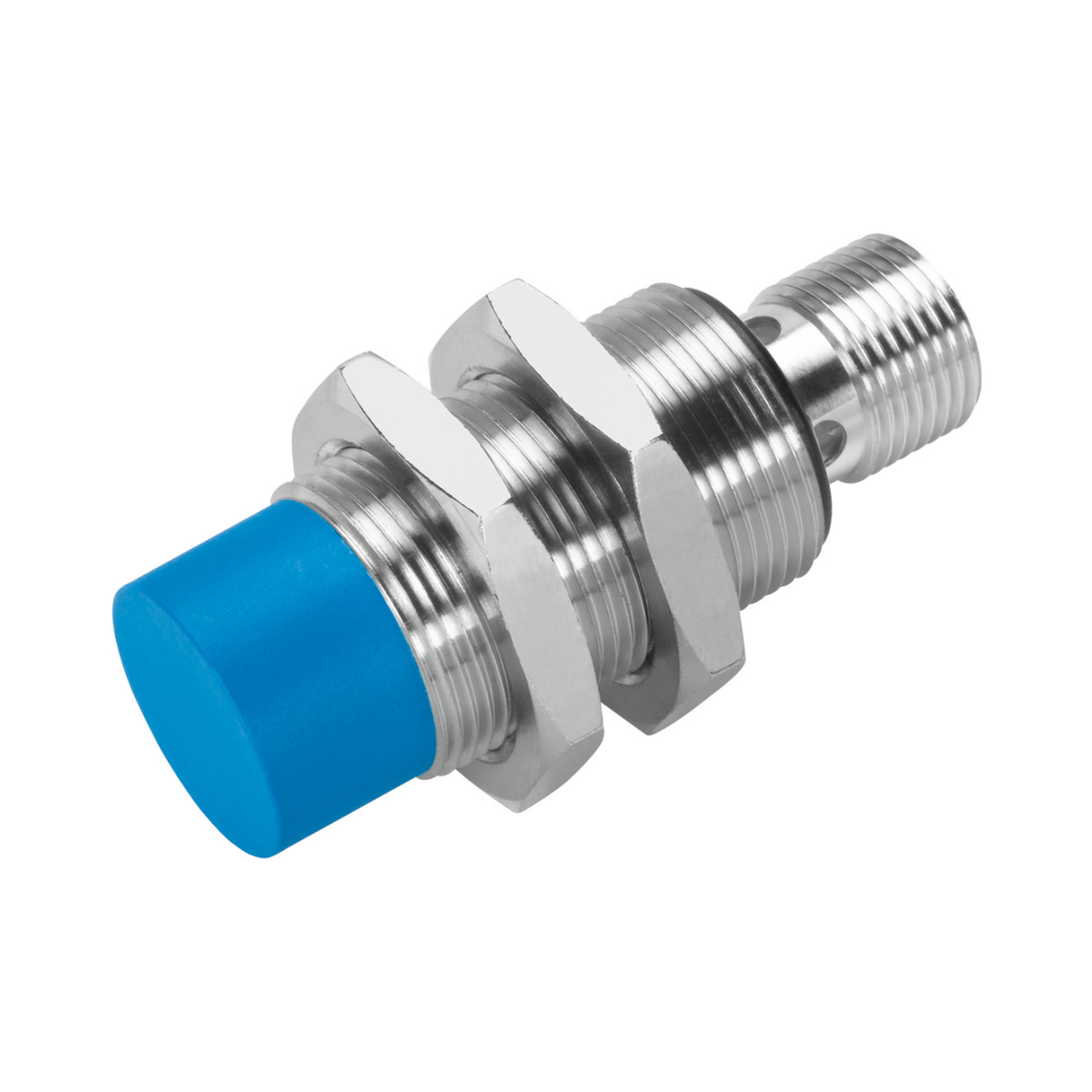 SIEN-M18NB-PO-S-L SENSOR INDUCTIVO NO RASANTE M18, SN 8MM, 4 PINES MACHO, M12, PNP, NC, IP67, COD. 150431 --FESTO