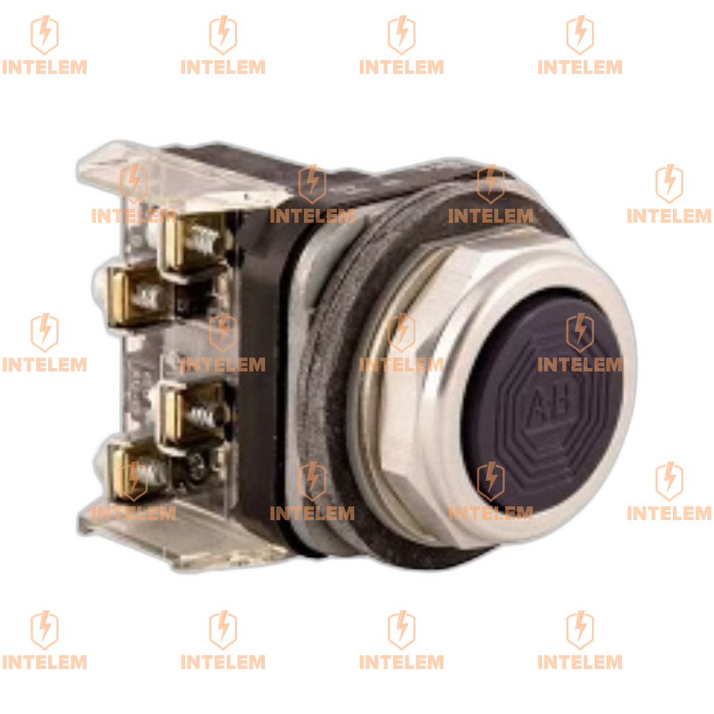 800T-A2D1, BOTON PULSADOR NEGRO 30MM--ALLEN BRADLEY