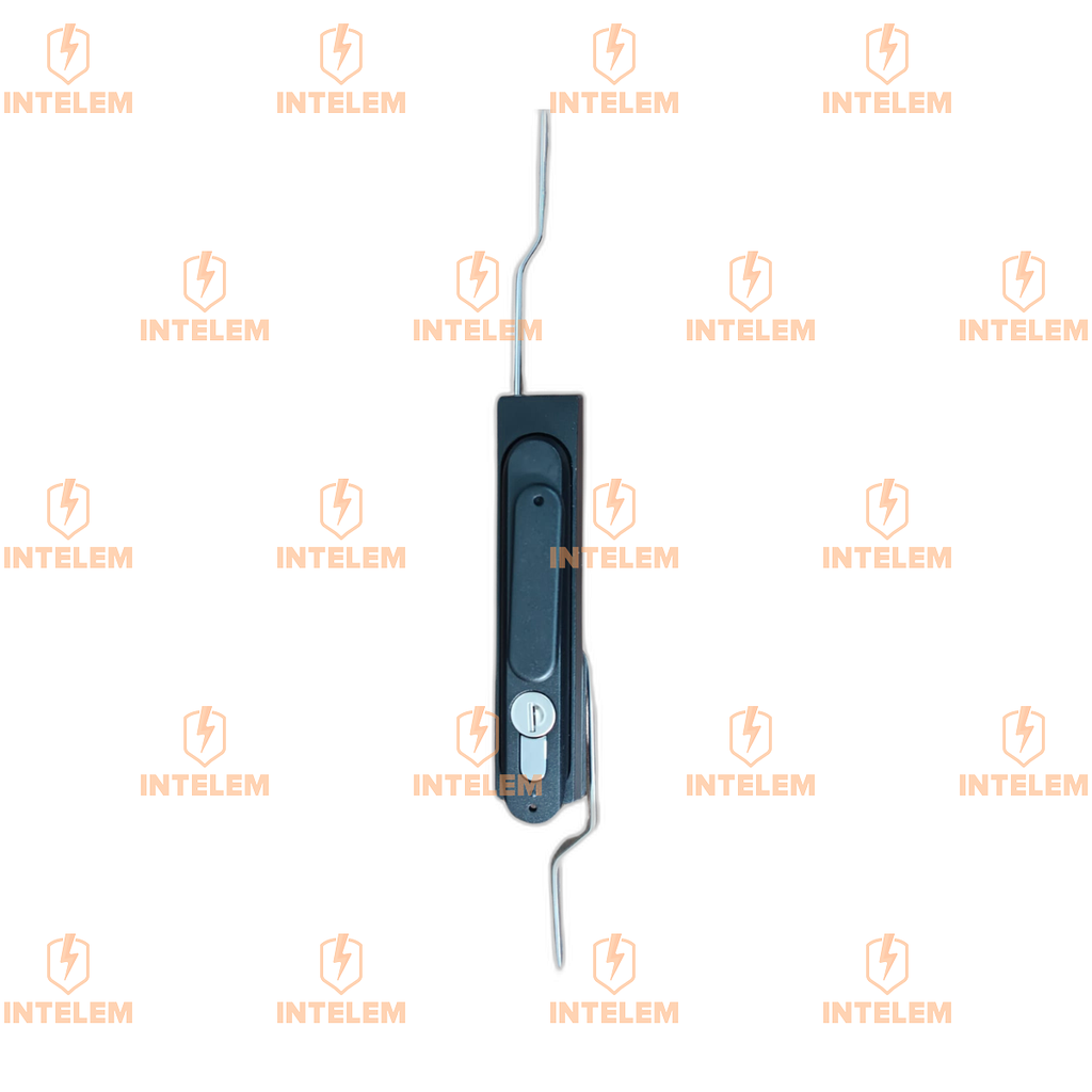 37301, CERRADURA (CHAPA) PARA TABLERO AUTOSOPORTADO CON LLAVE, NEGRO