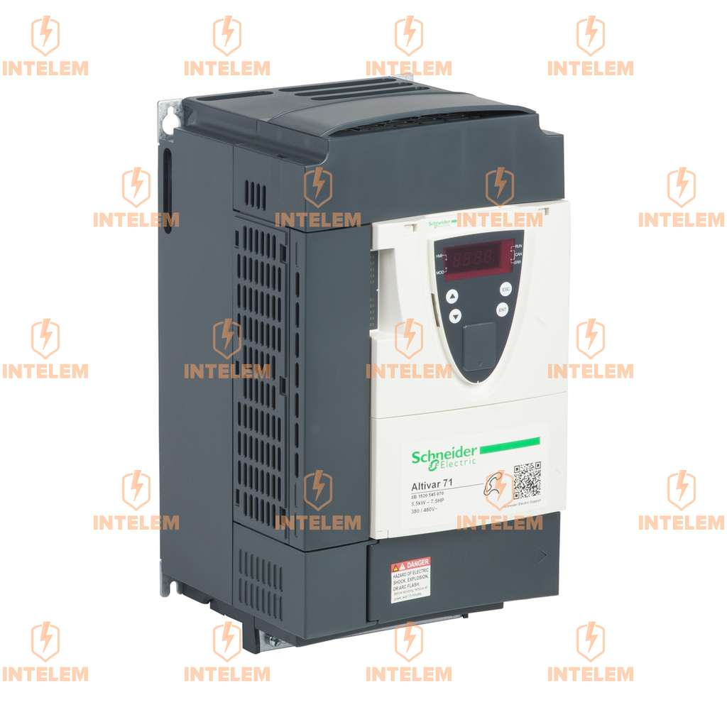 VARIADOR DE FRECUENCIA TRIFASICO 7.5HP/5.5KW 380-480VAC, 17A, SIN PANTALLA REMOTA --SCHNEIDER