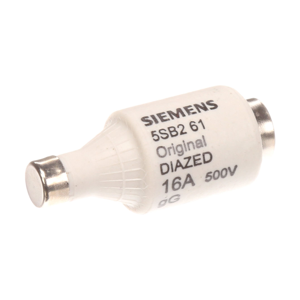 FUSIBLE DIAZED 500 V PARA PROTECCION DE CABLES Y LINEAS gG, TAMAÑO DII, E27, 16A --SIEMENS