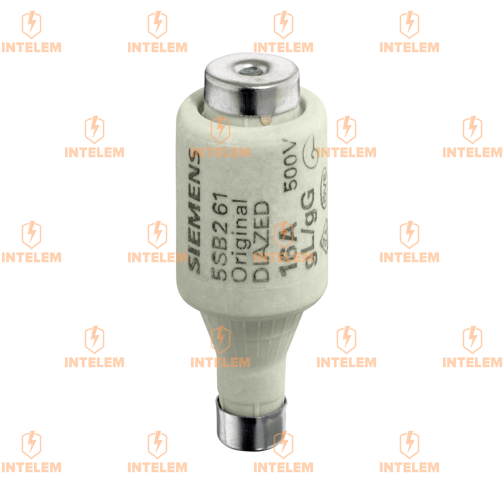 FUSIBLE DIAZED 500 V PARA PROTECCION DE CABLES Y LINEAS gG, TAMAÑO DII, E27, 10A --SIEMENS