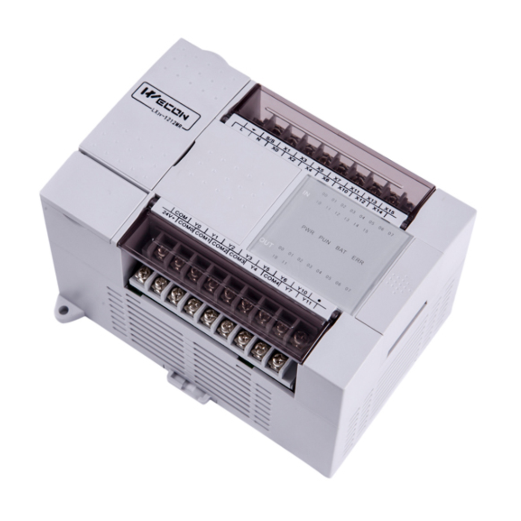LX3V-1212MR-A PLC 12 ENTRADAS NPN-PNP, 12 SALIDAS RELE, ALIM. 85-264VAC, RS485 (MODBUS RTU) --WECON