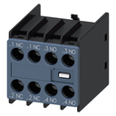 BLOQUE CONTACTO AUXILIAR FRONTAL, 2 NA + 2 NC P/ 3RH2 Y 3RT2 --SIEMENS